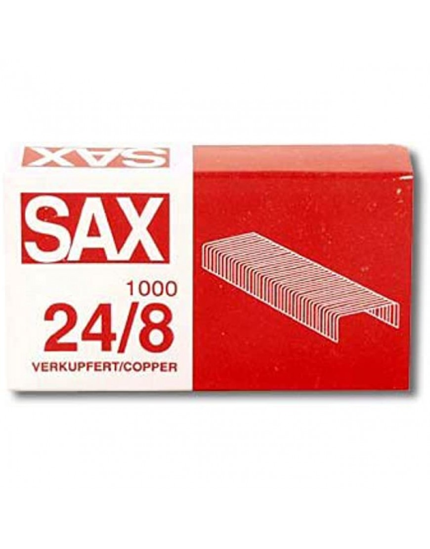 sax design 1-248-01 Sax Heftklammern 24 8 1000 St. - BHBHRNQK