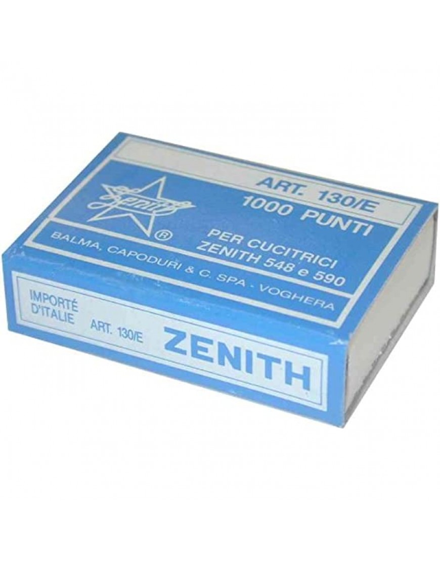 Zenith Heftklammern 5 Schachteln mit jeweils 1000 Klammern Art.  130 E 6 4. - BBUGANKD