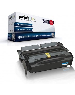 Print-Klex Tonerkartusche kompatibel für Lexmark T420 T420D T420DN T420Series T422 T422N 12A7315 12A7415 Black Schwarz Office Serie - BDPOL582