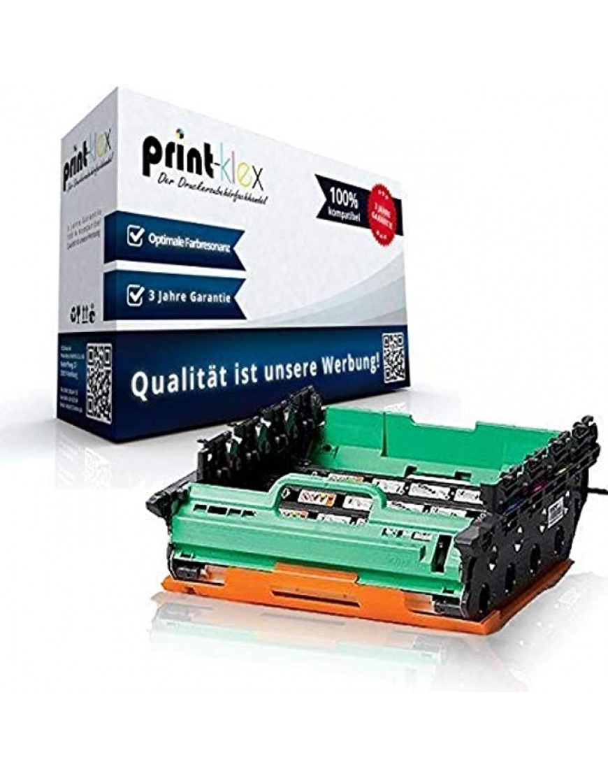 Print-Klex Trommeleinheit kompatibel für Brother DCP-L8400 CDN DCP-L8450 CDW HL-L8250 CDN HL-L8300 Series HL-L8350 CDW HL-L8350 CDWT DR321CL DR-321CL Trommel Premium Quantum Pro Serie - BMVCL9KW