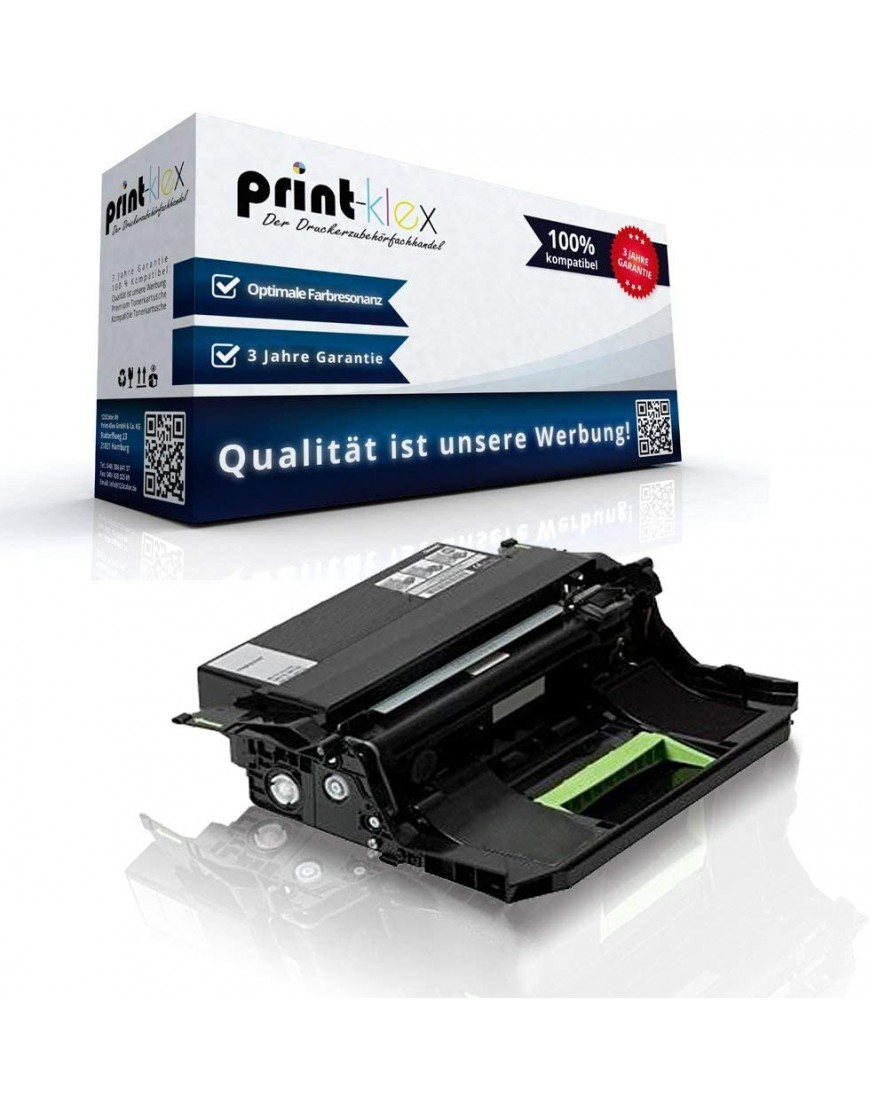 Print-Klex Trommeleinheit kompatibel für Lexmark XM 1140 XM 1145 XM 3150 24B6040 Laser Drum Office Pro Serie - BAGIJKV7