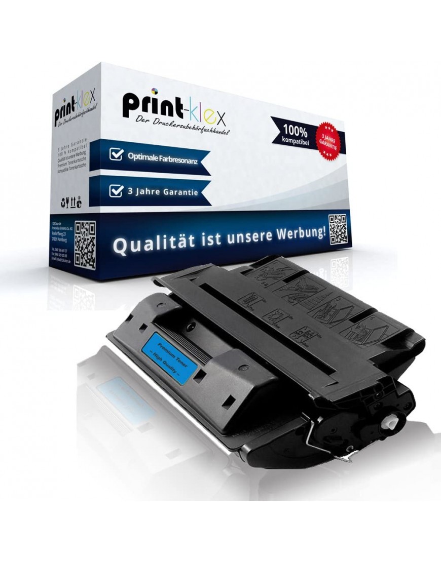Print-Klex XXL Toner kompatibel für HP C4127X 27X LaserJet 4000 Laser Jet 4000N 4000SE 4000T 4000TN 4050 4050N 4050SE 4050T 4050TN HP27X C4127X - BSAXFD29