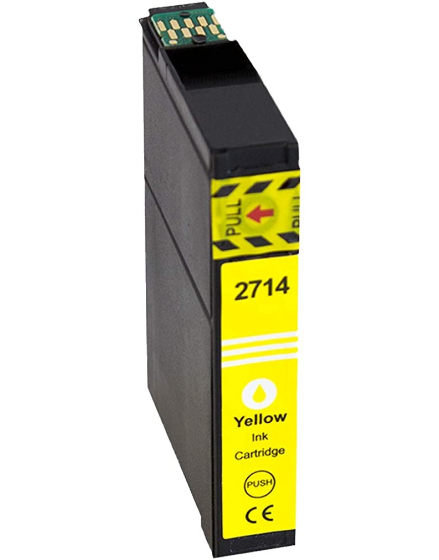 Gorilla-Ink 1 Tintenpatrone als Ersatz für Epson T2714 27XL 27 XL Yellow XXL-Inhalt | Kompatibel mit Workforce WF 7610 DWF WF 7615 DWF WF 7620 DTWF WF 7710 DWF WF 7715 DWF WF 7720 DTWF - BAKESM5E