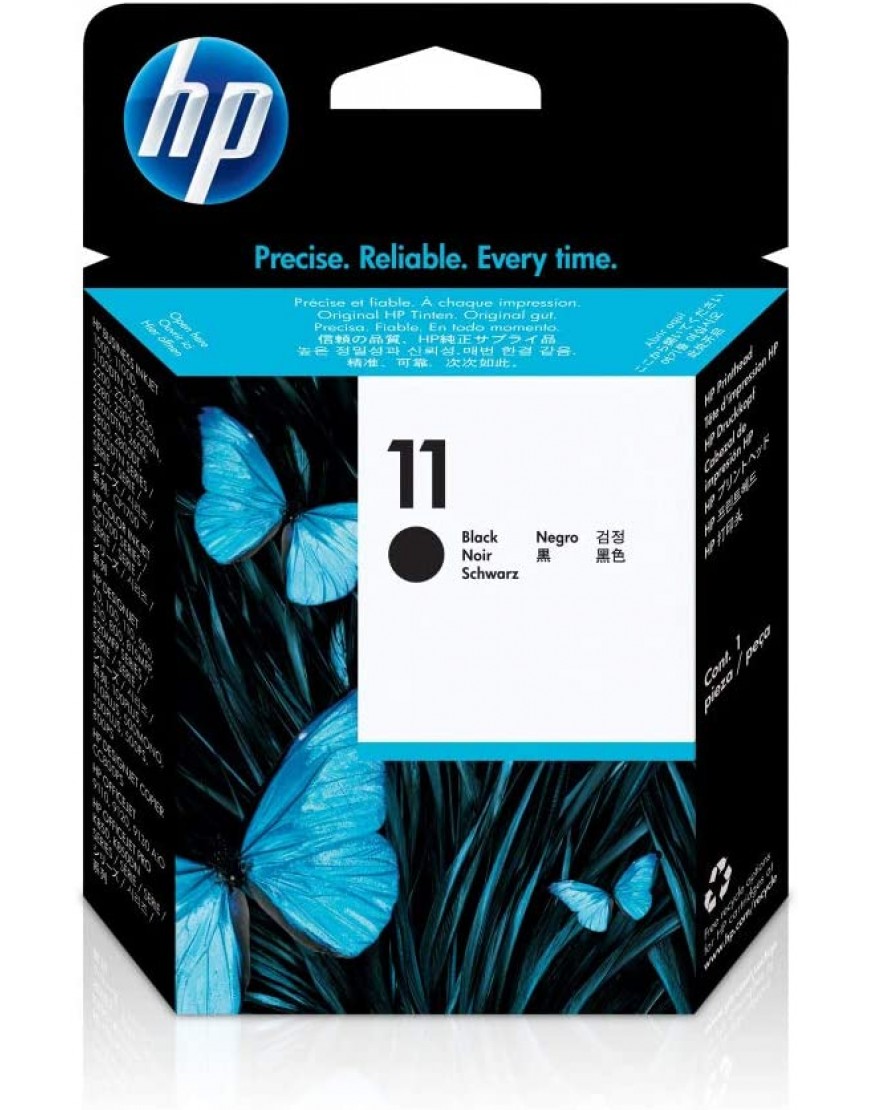HP 11 Original Druckerpatrone für HP Officejet Pro HP Business Inkjet HP Designjet schwarz - BKTDD35B