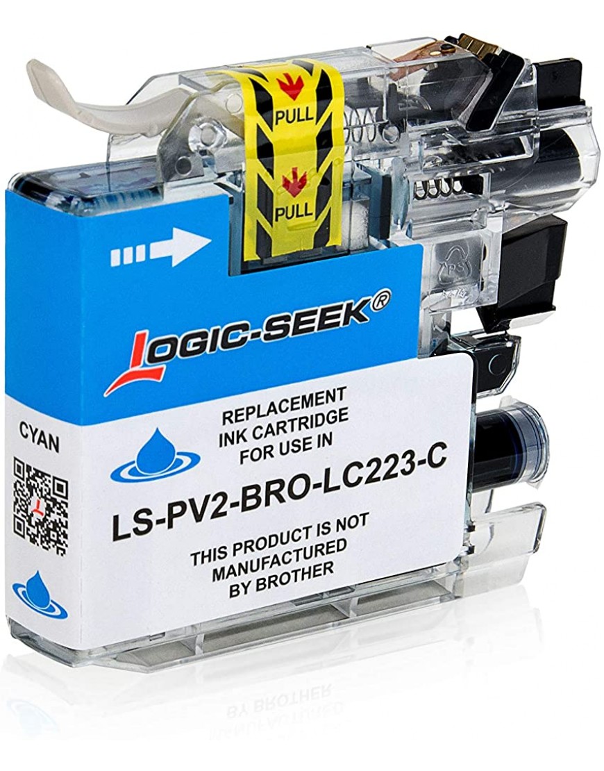 Logic-Seek 10 Tintenpatronen kompatibel für Brother LC-223 XXL LC-225 LC-227 MFC-J5320DW MFC-J4420DW MFC-J5620DW MFC-J4620DW 4-in1 DCP-J4120DW Schwarz je 20ml Color je 13ml - BHDNVHDD