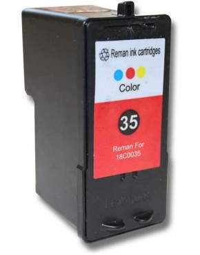 vhbw Tintenpatrone 3-farbig kompatibel mit Lexmark X3310 X3330 X3350 X3550 X4550 X5200 Drucker Druckerpatrone Cyan Magenta Yellow 15ml - BJGAI75N