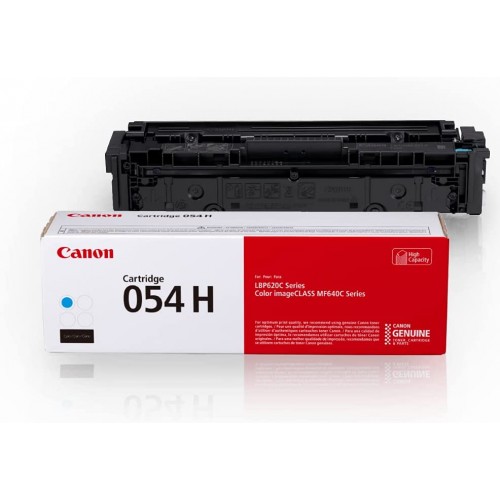 Canon Tonerkartusche 054 Cyan hohe Kapazität 3027C001 für Canon Color imageCLASS MF641Cdw MF642Cdw MF644Cdw LBP622Cdw Laserdrucker Modell: Toner 054 - BDFCJD98
