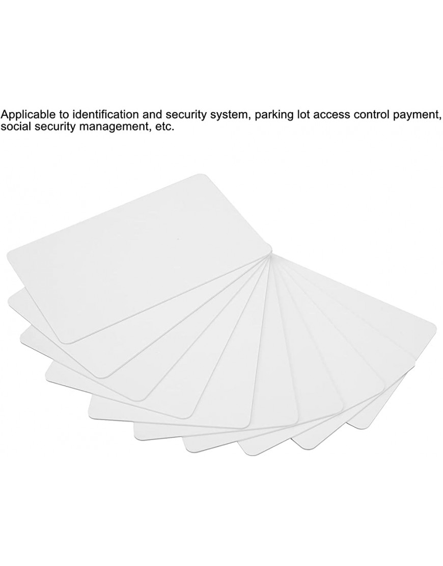 NFC 215-Tag PVC-NFC-Karte Schnelle Erkennung mit 0,1 Sekunden Erfassungszeit für das Sozialversicherungsmanagement zur Identifizierung - BIBAC54V