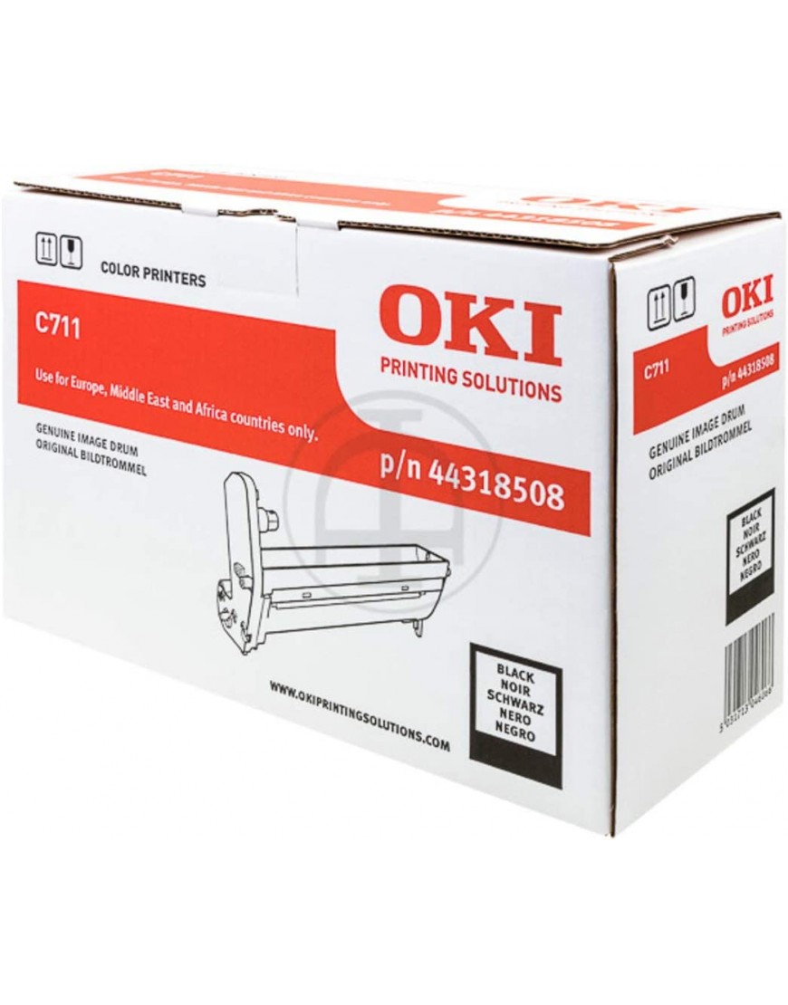 OKI original OKI C 711 N 44318508 Bildtrommel schwarz 20.000 Seiten - BXSVZ986
