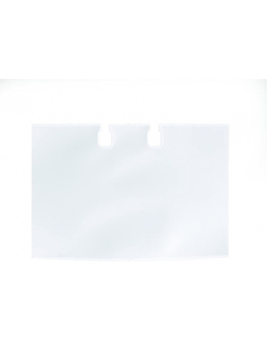 DURABLE Hunke & Jochheim Visitenkarten-Ersatzhüllen VISIFIX® FLIP DESK PVC 104 x 72 transparent - BZUAEMB8