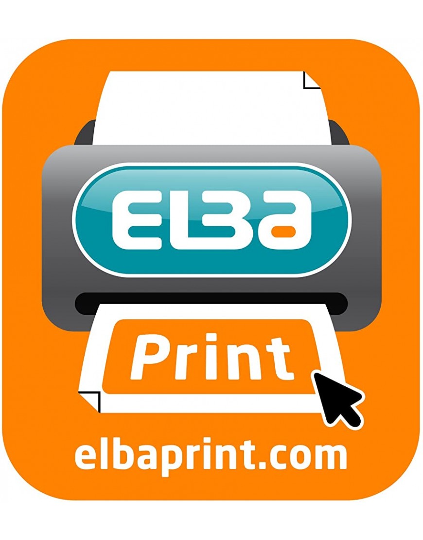 ELBA Ordner smart Pro 8 cm breit DIN A4 braun - BRWUM8DD