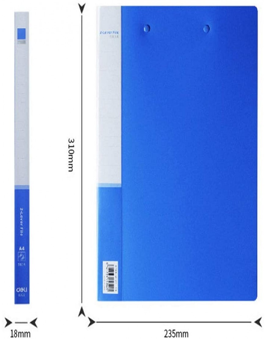 JIEIIFAFH Hohe Qualität Bürobedarf Datei Rack-Business-Ordner A4 Speicherkraft Ordner-Datei Shelf Blau Organisieren Color : Blue - BCUAONKM